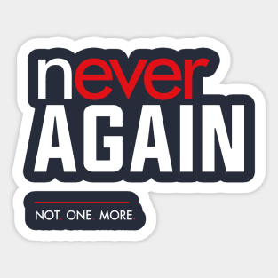 Never Again, March for Our Lives Sticker